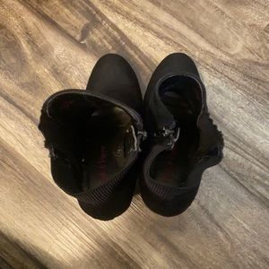 A black booties from Pink & Pepper